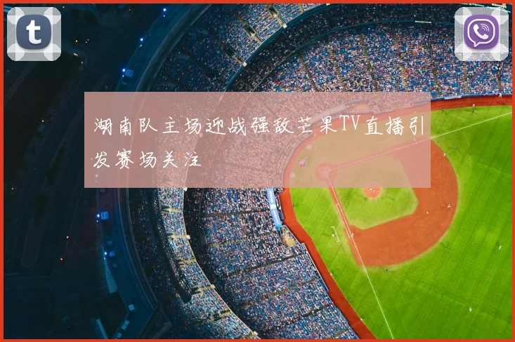 湖南队主场迎战强敌芒果TV直播引发赛场关注